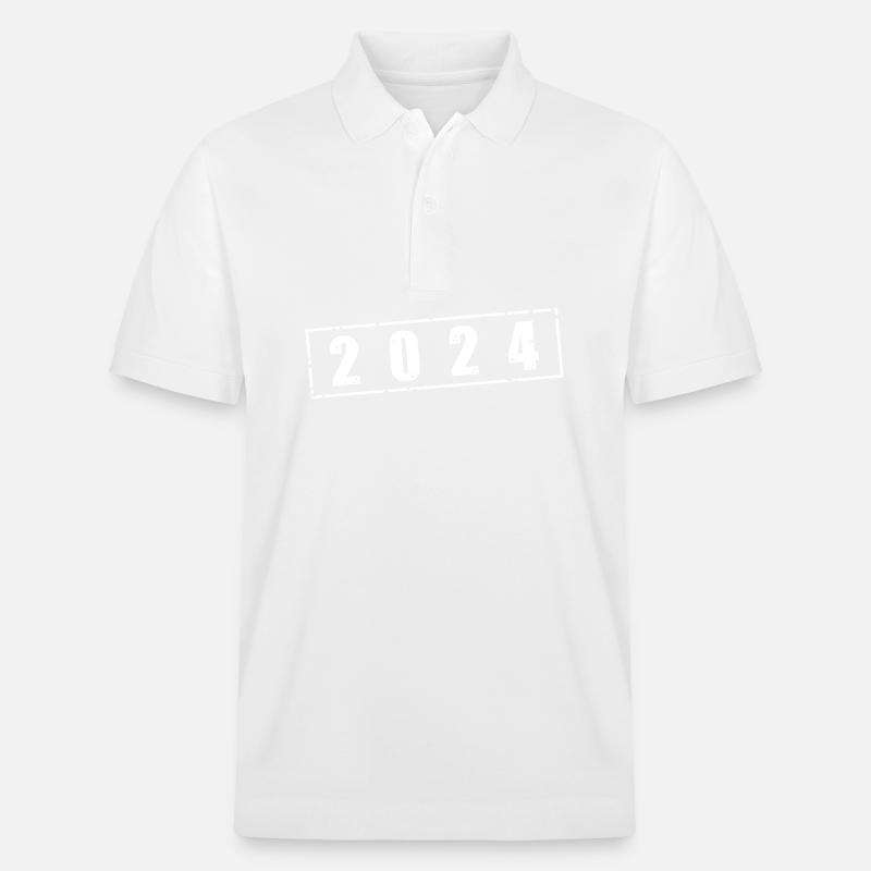 Année 2024 - Polo PREPSTER bio Stanley/Stella Unisexe - blanc