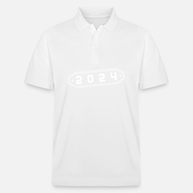 Symbole 2024 - Polo PREPSTER bio Stanley/Stella Unisexe - blanc