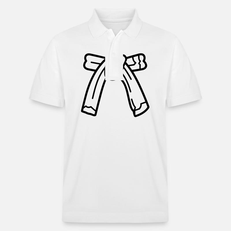 Gürtel - Stanley/Stella Unisex Bio-Poloshirt PREPSTER - Weiß