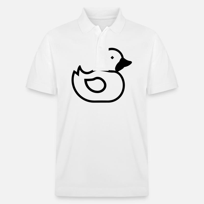 Ente - Stanley/Stella Unisex Bio-Poloshirt PREPSTER - Weiß