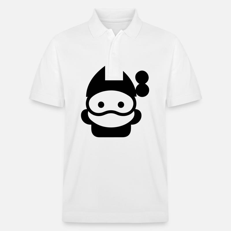 Kleiner Weihnachtsmann - Stanley/Stella Unisex Bio-Poloshirt PREPSTER - Weiß