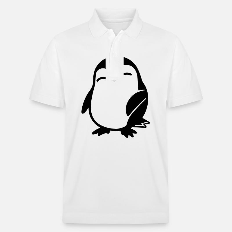 Pinguin - Stanley/Stella Unisex Bio-Poloshirt PREPSTER - Weiß