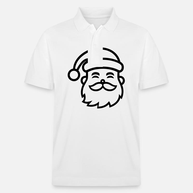 Kleiner Weihnachtsmann - Stanley/Stella Unisex Bio-Poloshirt PREPSTER - Weiß