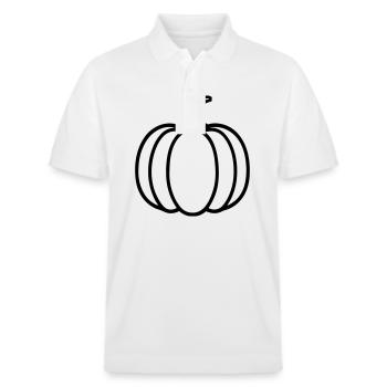 citrouille - Polo PREPSTER bio Stanley/Stella Unisexe - blanc - Devant - Roxy (174cm) & Andy (188cm)