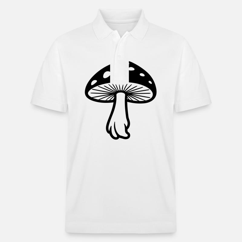 champignon - Polo PREPSTER bio Stanley/Stella Unisexe - blanc