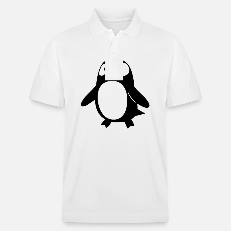 Pinguin - Stanley/Stella Unisex Bio-Poloshirt PREPSTER - Weiß