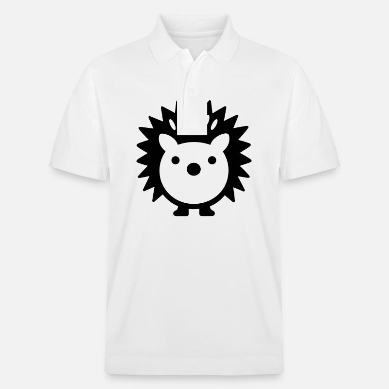 Hérisson - Polo PREPSTER bio Stanley/Stella Unisexe - blanc