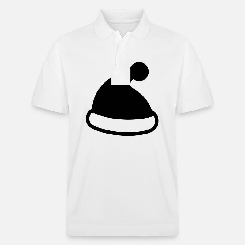 Weihnachtsmütze - Stanley/Stella Unisex Bio-Poloshirt PREPSTER - Weiß