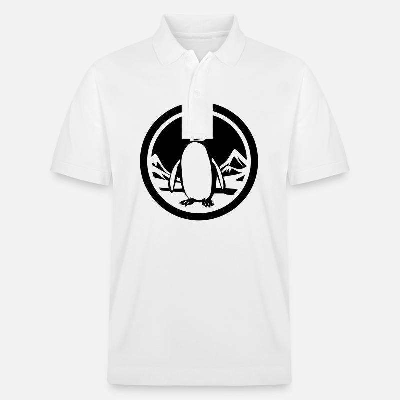 Pinguin - Stanley/Stella Unisex Bio-Poloshirt PREPSTER - Weiß