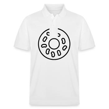 donut - Polo PREPSTER bio Stanley/Stella Unisexe - blanc - Devant - Roxy (174cm) & Andy (188cm)