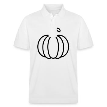 citrouille - Polo PREPSTER bio Stanley/Stella Unisexe - blanc - Devant - Roxy (174cm) & Andy (188cm)