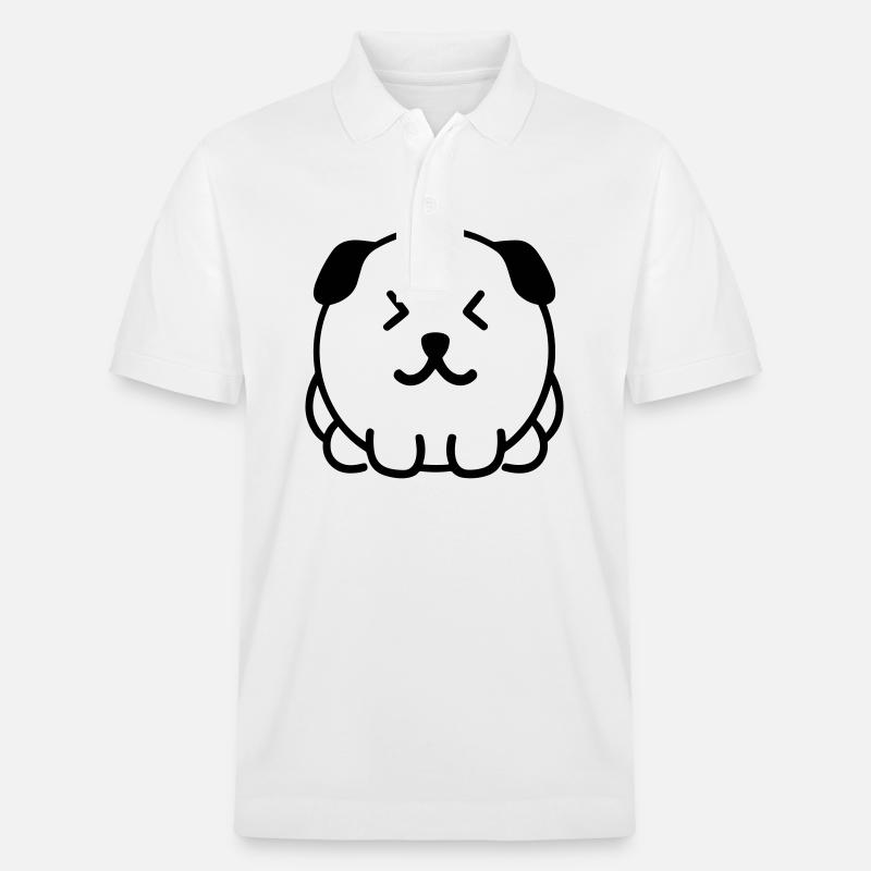 Chien - Polo PREPSTER bio Stanley/Stella Unisexe - blanc