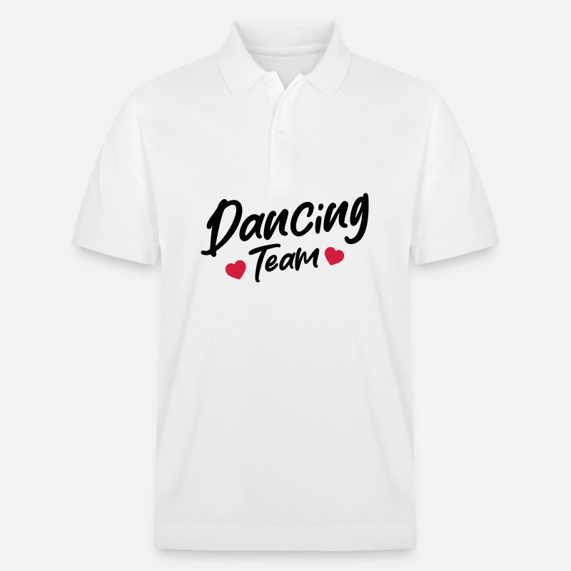 Dancing Team - Stanley/Stella Unisex Bio-Poloshirt PREPSTER - Weiß