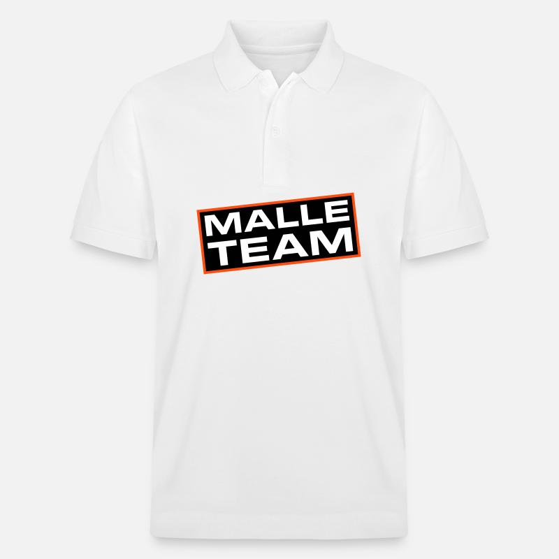 L’équipe Malle - Polo PREPSTER bio Stanley/Stella Unisexe - blanc