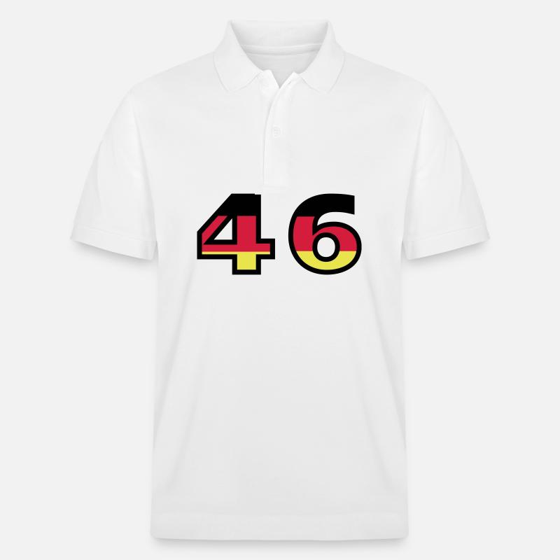 46 Numéro Allemagne Jersey - Polo PREPSTER bio Stanley/Stella Unisexe - blanc