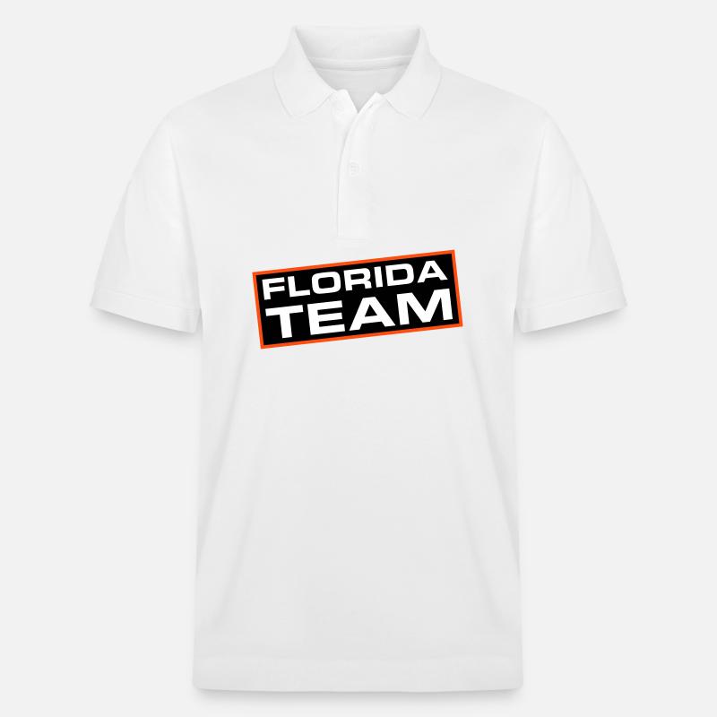 Équipe de Floride - Polo PREPSTER bio Stanley/Stella Unisexe - blanc