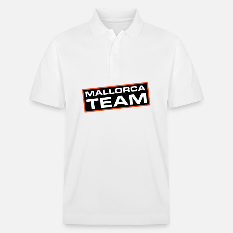 Équipe de Majorque - Polo PREPSTER bio Stanley/Stella Unisexe - blanc