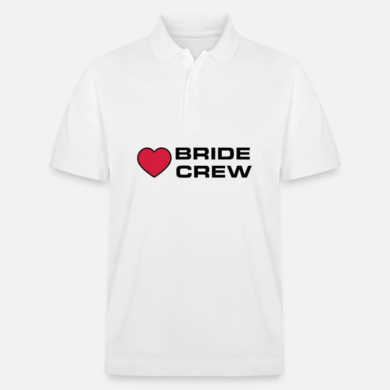 Équipage de la mariée - Polo PREPSTER bio Stanley/Stella Unisexe - blanc