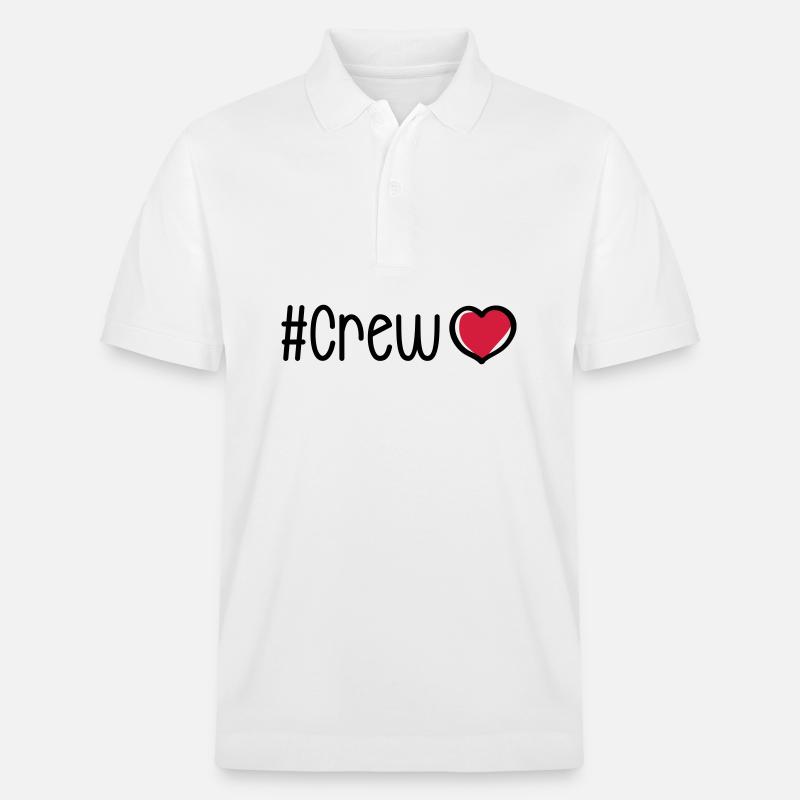 Cœur d’équipage - Polo PREPSTER bio Stanley/Stella Unisexe - blanc