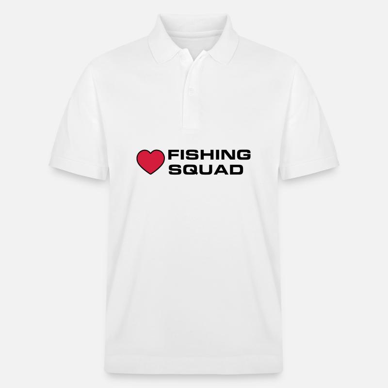 Escouade de pêche - Polo PREPSTER bio Stanley/Stella Unisexe - blanc