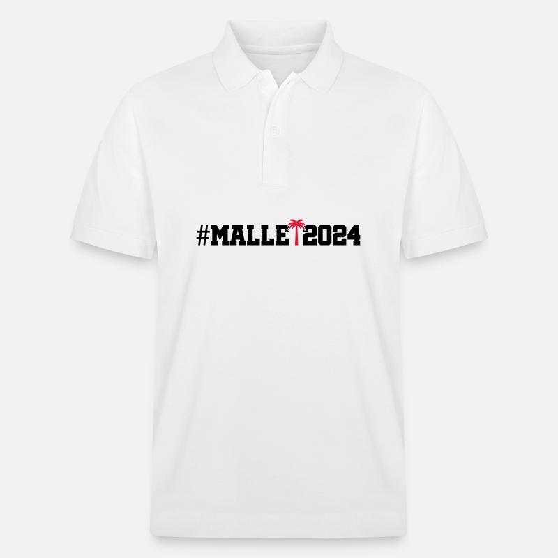 Malle 2024 - Polo PREPSTER bio Stanley/Stella Unisexe - blanc