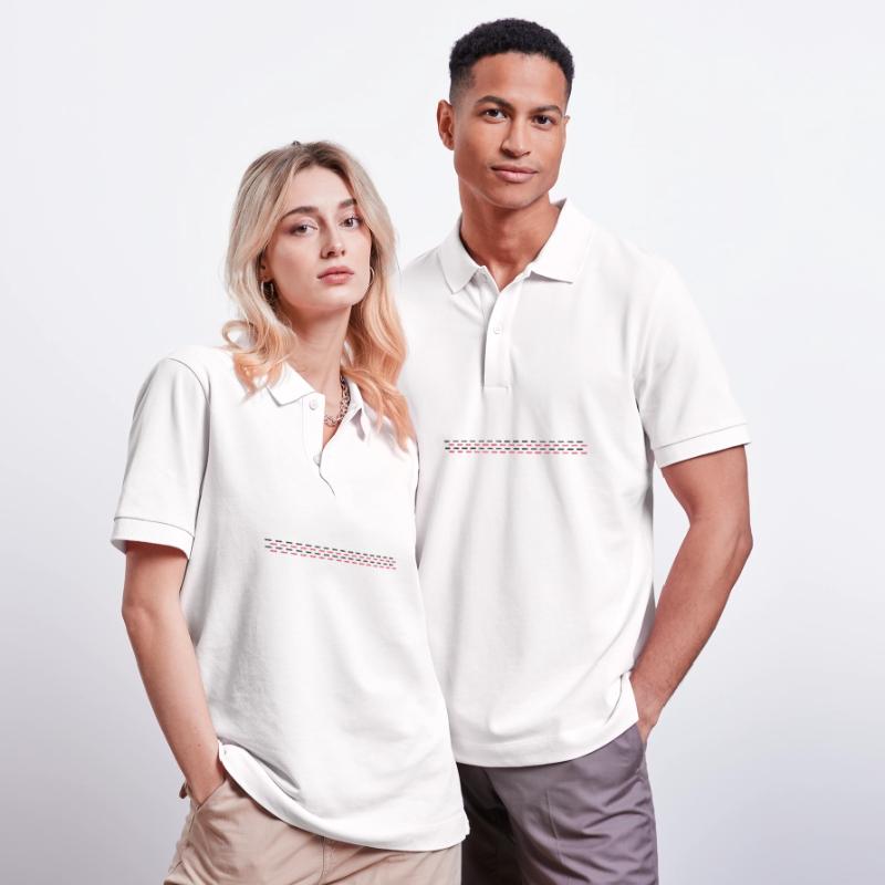 Line dashed Stanley/Stella Unisex Organic Polo Shirt PREPSTER