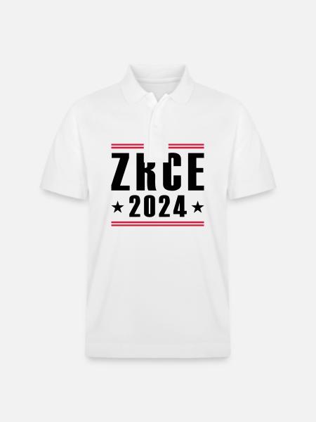 Zrce 2024 - Stanley/Stella Unisex Organic Polo Shirt PREPSTER - white