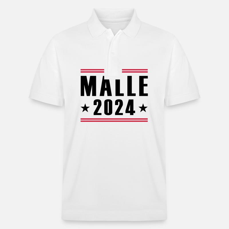 Malle 2024 - Stanley/Stella Unisex Bio-Poloshirt PREPSTER - Weiß