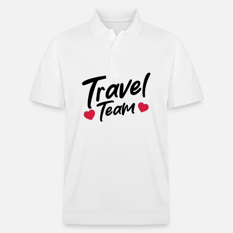 Travel Team - Stanley/Stella Unisex Bio-Poloshirt PREPSTER - Weiß