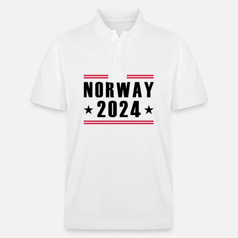 Norvège 2024 - Polo PREPSTER bio Stanley/Stella Unisexe - blanc