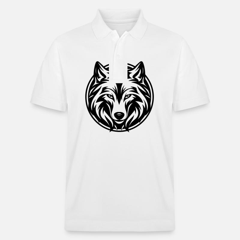 Wolf - Stanley/Stella Unisex Bio-Poloshirt PREPSTER - Weiß