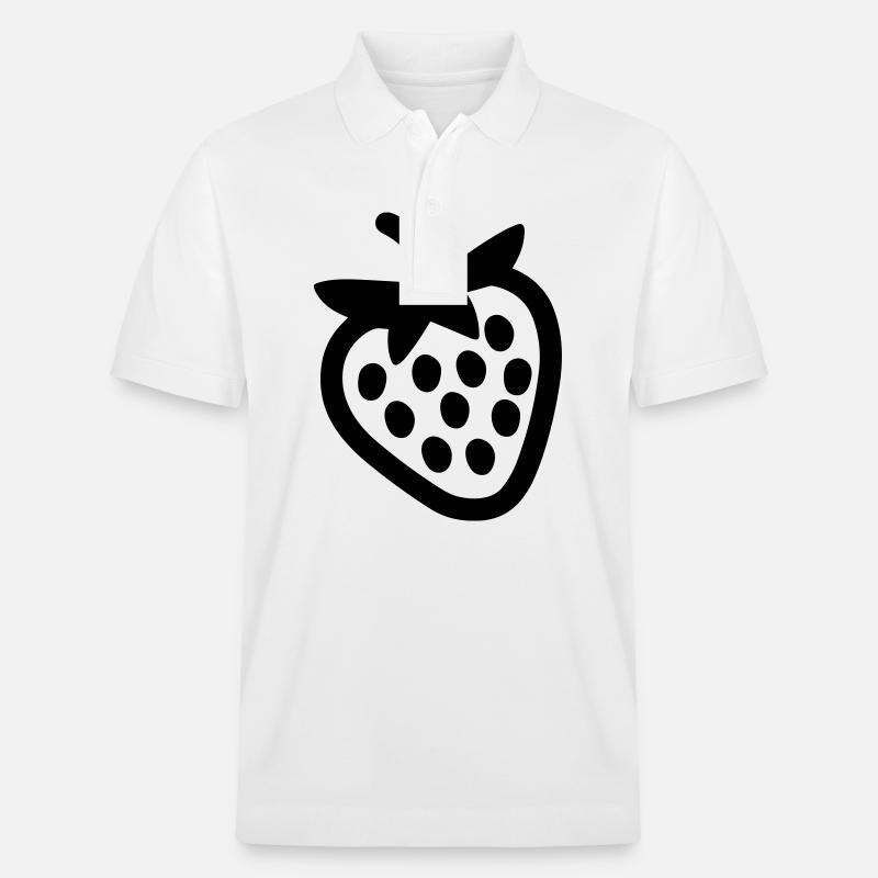 fraise - Polo PREPSTER bio Stanley/Stella Unisexe - blanc