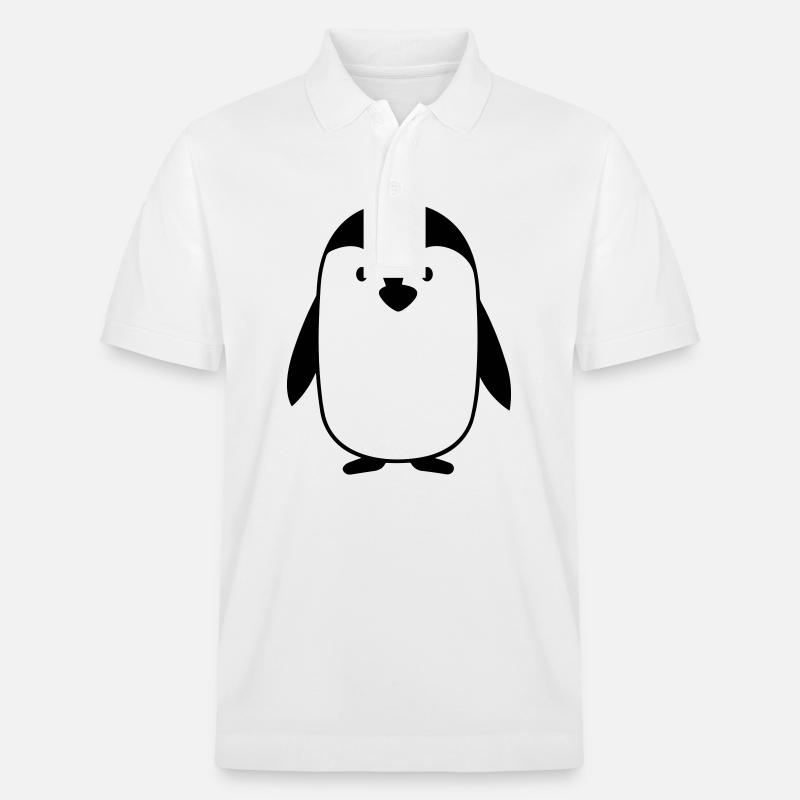 Pinguin - Stanley/Stella Unisex Bio-Poloshirt PREPSTER - Weiß