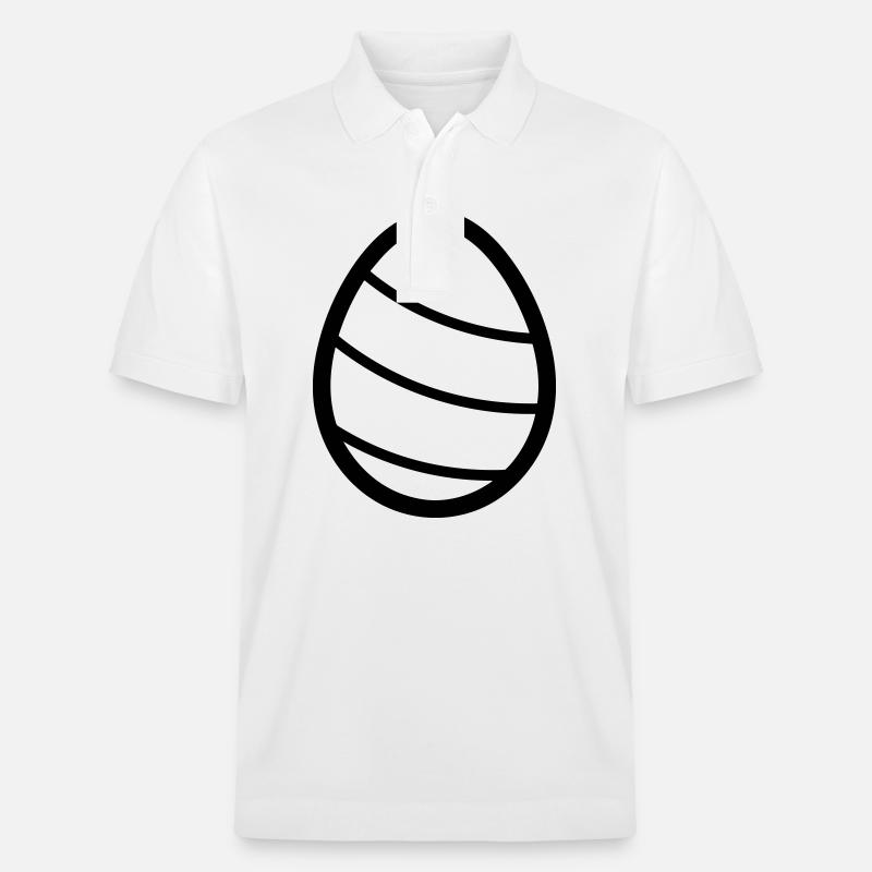Osterei - Stanley/Stella Unisex Bio-Poloshirt PREPSTER - Weiß