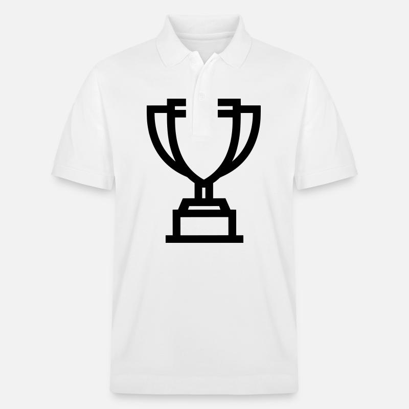 Trophäe - Stanley/Stella Unisex Bio-Poloshirt PREPSTER - Weiß