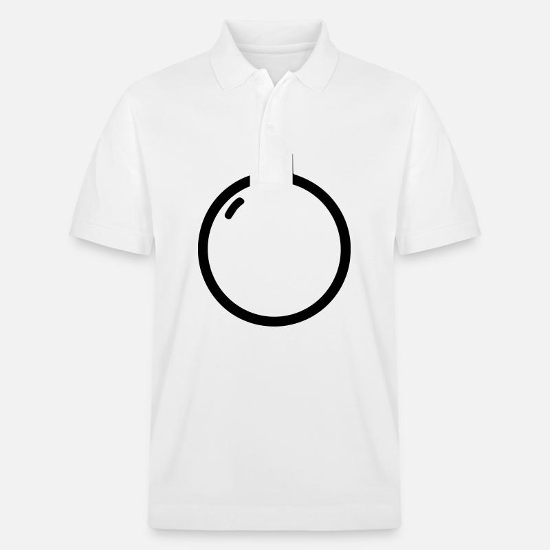 Weihnachtskugel - Stanley/Stella Unisex Bio-Poloshirt PREPSTER - Weiß