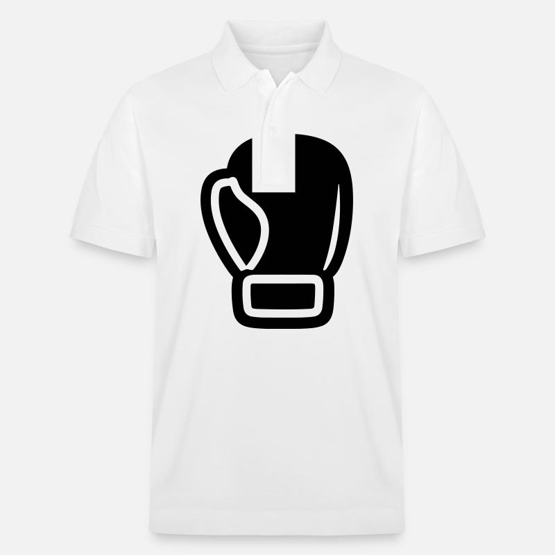 Boxhandschuh - Stanley/Stella Unisex Bio-Poloshirt PREPSTER - Weiß