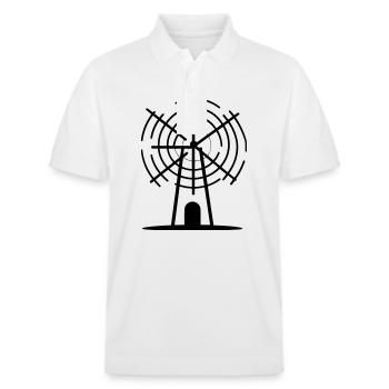 Windmill - Stanley/Stella Unisex Organic Polo Shirt PREPSTER - white - Front - Roxy (174cm) & Andy (188cm)
