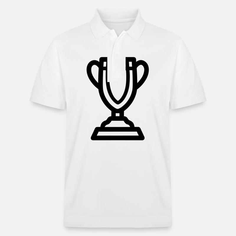 Trophäe - Stanley/Stella Unisex Bio-Poloshirt PREPSTER - Weiß