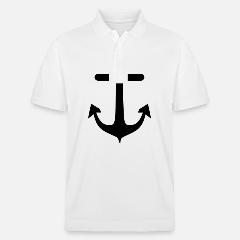 Ancre - Polo PREPSTER bio Stanley/Stella Unisexe - blanc