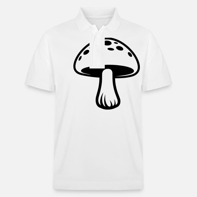 Pilz - Stanley/Stella Unisex Bio-Poloshirt PREPSTER - Weiß