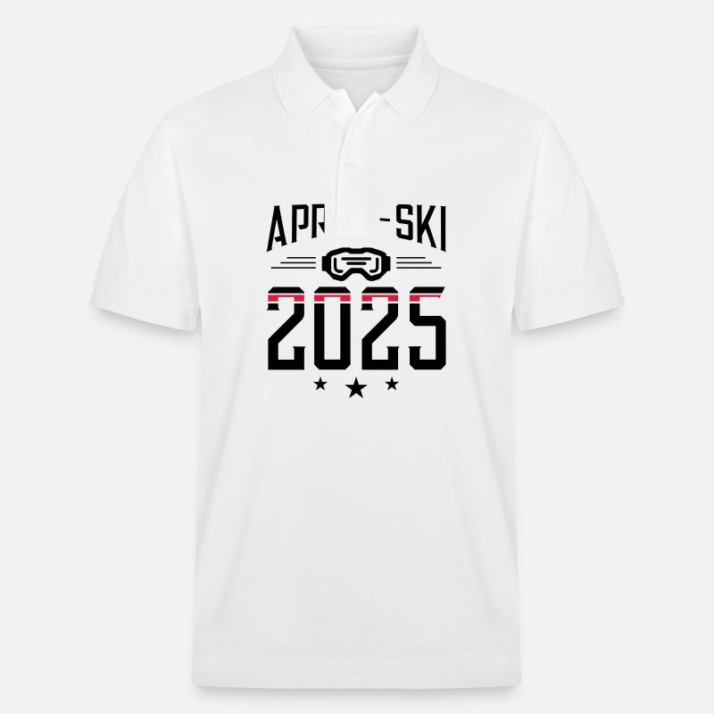 Apres Ski 2025 - Stanley/Stella Unisex Bio-Poloshirt PREPSTER - Weiß