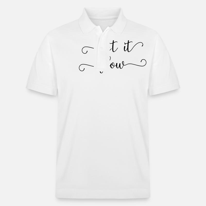 let it flow - Stanley/Stella Unisex Bio-Poloshirt PREPSTER - Weiß