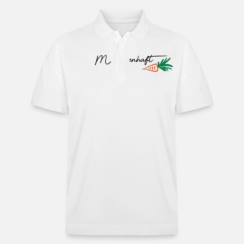 Moehrenhaft - Stanley/Stella Unisex Bio-Poloshirt PREPSTER - Weiß