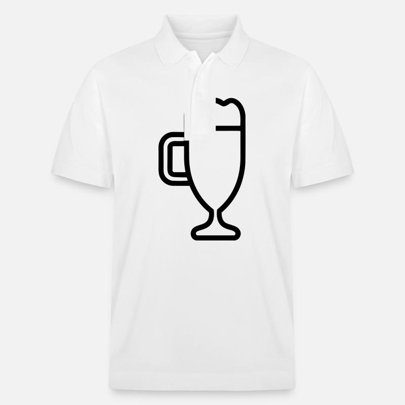 Bier - Stanley/Stella Unisex Bio-Poloshirt PREPSTER - Weiß