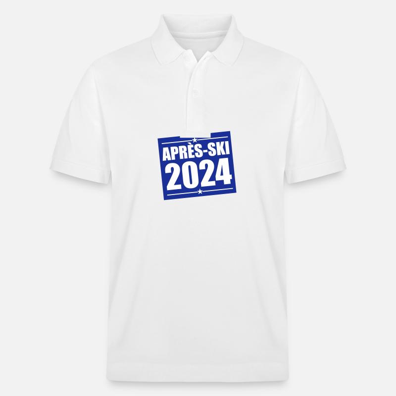 Après-ski 2024 - Polo PREPSTER bio Stanley/Stella Unisexe - blanc