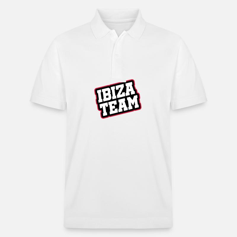 Équipe d’Ibiza - Polo PREPSTER bio Stanley/Stella Unisexe - blanc