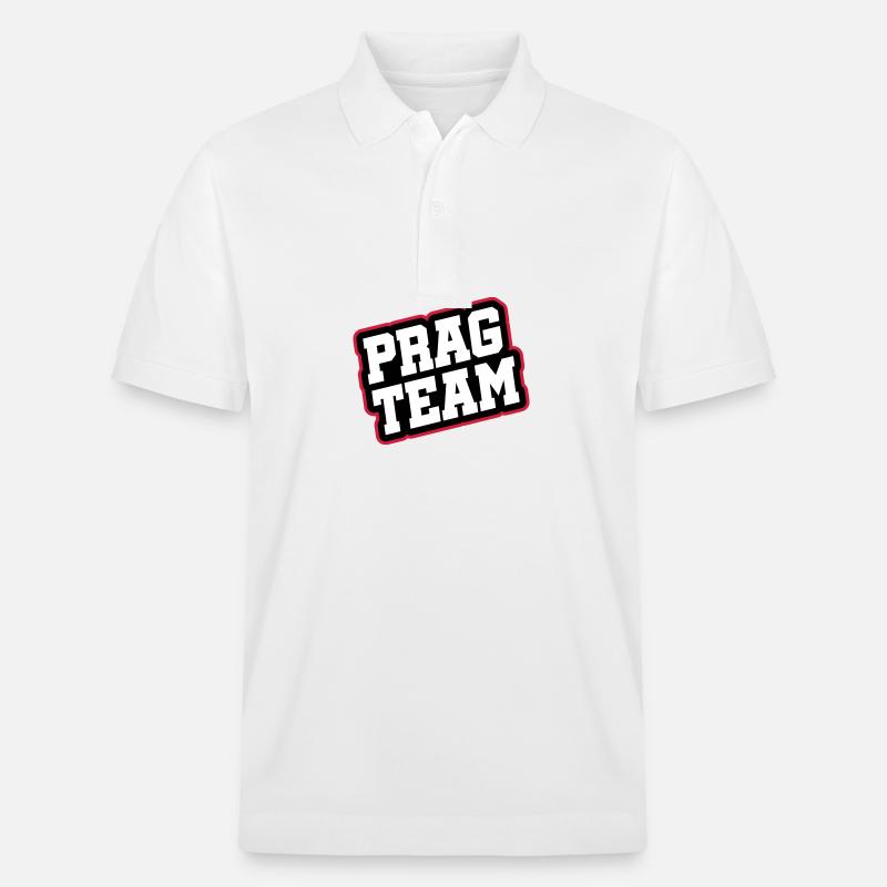 L’équipe de Prague - Polo PREPSTER bio Stanley/Stella Unisexe - blanc