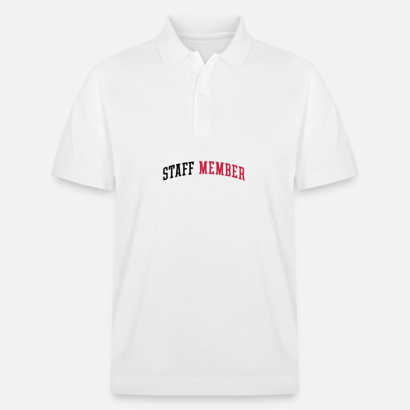 Membre du personnel - Polo PREPSTER bio Stanley/Stella Unisexe - blanc