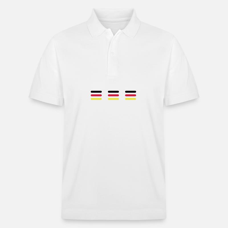 L’équipe Germany Line Germany - Polo PREPSTER bio Stanley/Stella Unisexe - blanc